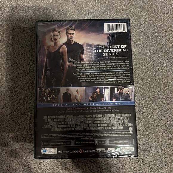 Allegiant DVD (Divergent Series) - Picture 2 of 2